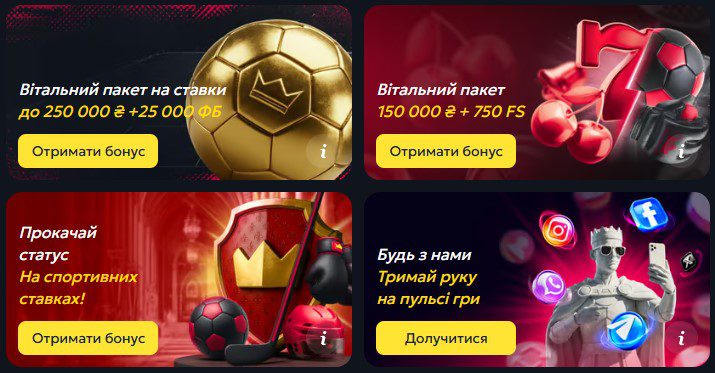 Бонуси та акції Беткінг