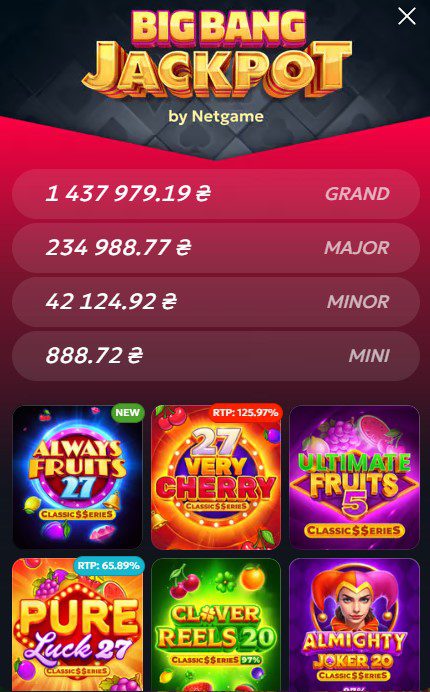 Jackpot слоти Беткінг